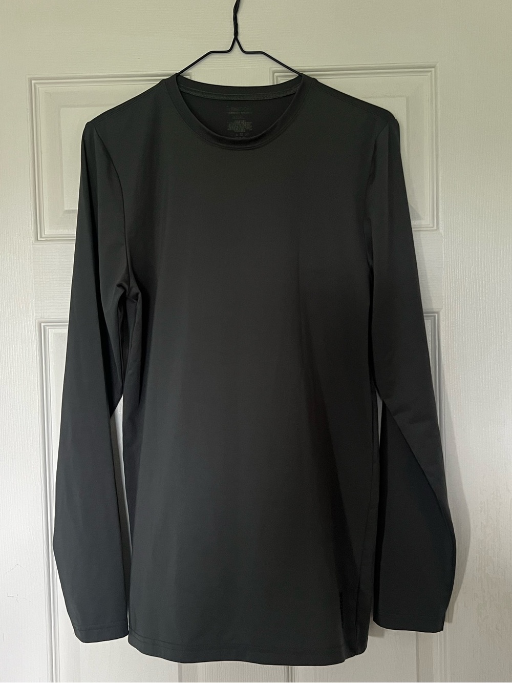 Reebok Men’s Small Performance Underwear Gray Long Sleeve Base Layer Shirt